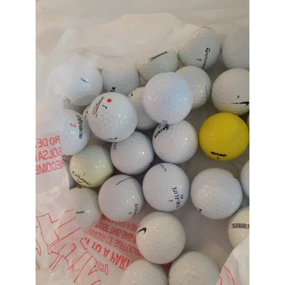 Bundle Of 36 Used Golf Ball Lot Mixed Brands Play Or Practice - Picture 2 of 4